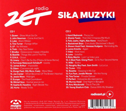 Siła Muzyki Radia Zet [2CD]