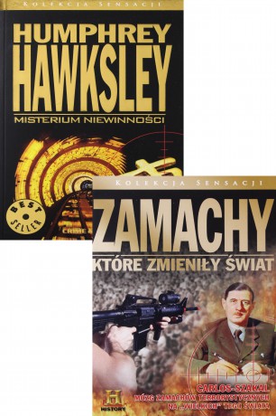 Kolekcja Sensacji 10: Misterium niewinności - Humphrey Hawksley + Zamachy, które zmieniły świat - Carlos-Szakal [książka]+[DVD]