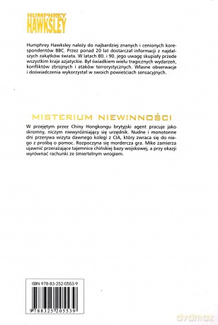 Kolekcja Sensacji 10: Misterium niewinności - Humphrey Hawksley + Zamachy, które zmieniły świat - Carlos-Szakal [książka]+[DVD]
