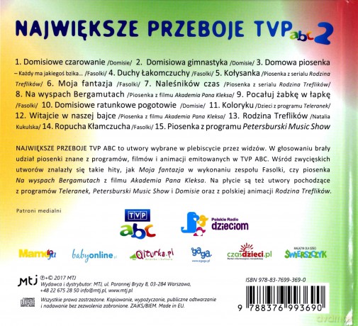 Największe przeboje TVP ABC 2 (digibook) [CD]