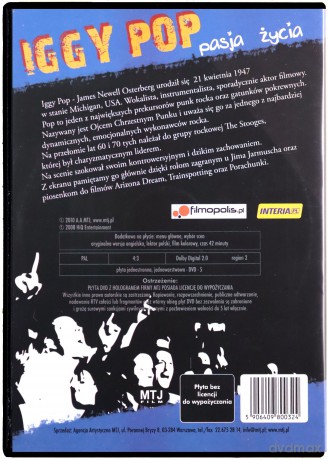 Iggy Pop: Pasja życia [DVD]