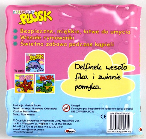 Kolorowy plusk. Morze - Mirosława Kwiecińska [KSIĄŻKA]