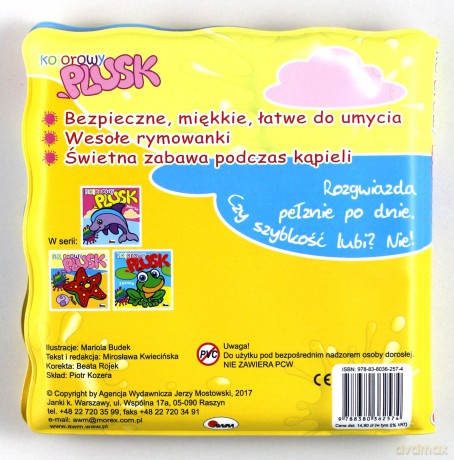 Kolorowy plusk. Plaża - Mirosława Kwiecińska [KSIĄŻKA]