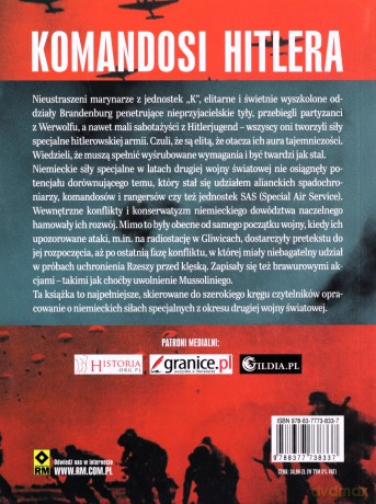 Komandosi Hitlera. Niemieckie siły specjalne - James Lucas [KSIĄŻKA]