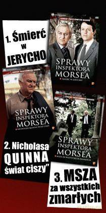 Sprawy inspektora Morse'a: Śmierć w Jerycho / Nicholasa Quinna świat ciszy / Msza za wszystkich zmarłych Pakiet [3DVD]