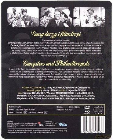 Gangsterzy i filantropi (Digitally Restored) (steelbook) [Blu-Ray]+[DVD]