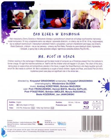 Pan Kleks w kosmosie (Digitally Restored) (steelbook) [Blu-Ray]+[DVD]