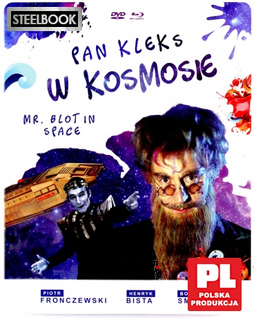 Pan Kleks w kosmosie (Digitally Restored) (steelbook) [Blu-Ray]+[DVD]