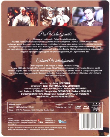 Pan Wołodyjowski (digitally restored) (steelbook) [Blu-Ray]+[DVD]