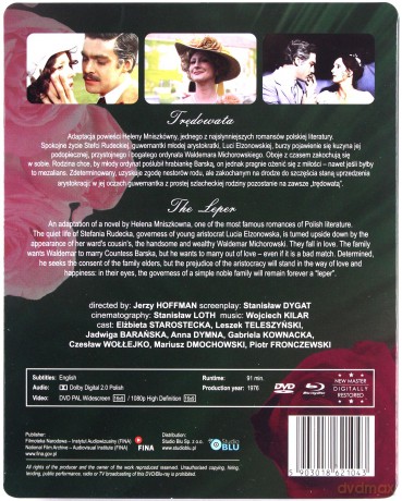 Trędowata (Digitally Restored) (steelbook) [Blu-Ray]+[DVD]
