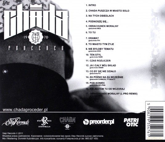 Chada: Proceder Plus [CD]