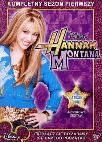 Hannah Montana sezon 1-4 Pakiet (Disney) [BOX] [15DVD]