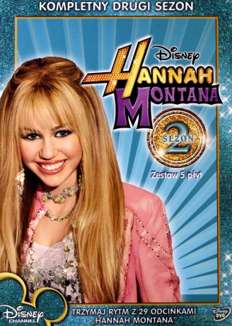 Hannah Montana sezon 1-4 Pakiet (Disney) [BOX] [15DVD]