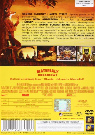 Fantastyczny pan Lis [DVD]