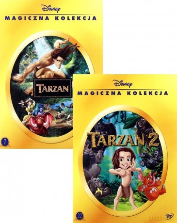 Tarzan / Tarzan 2 Pakiet (Magiczna Kolekcja) (Disney) [2DVD]