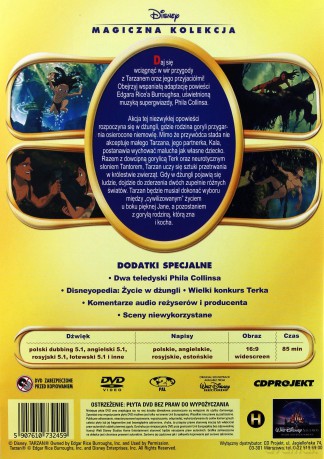 Tarzan / Tarzan 2 Pakiet (Magiczna Kolekcja) (Disney) [2DVD]