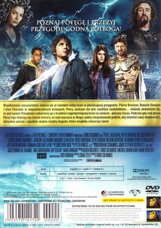 Percy Jackson i bogowie olimpijscy: Złodziej pioruna [DVD]