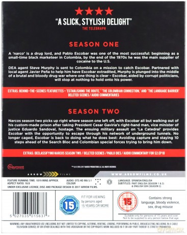 Narcos Season 1-2 [6xBlu-Ray]