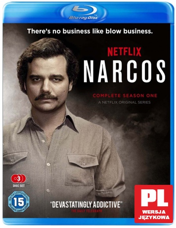 Narcos Sezon 1 [3xBlu-Ray]