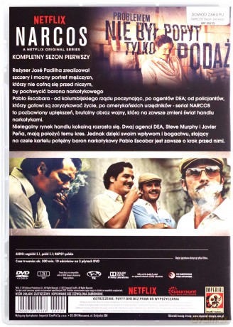 Narcos Sezon 1 [3DVD]