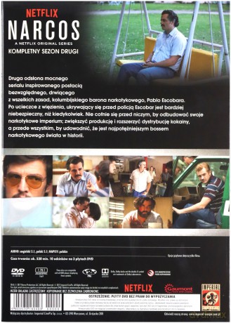 Narcos Sezon 2 [3DVD]