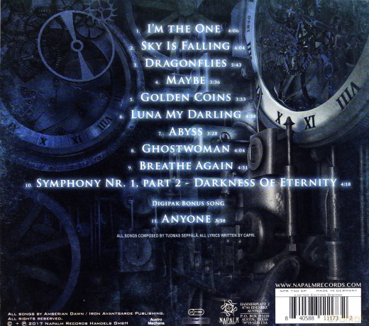 Amberian Dawn: Darkness Of Eternity (Limited Edition) (digipack) [CD]