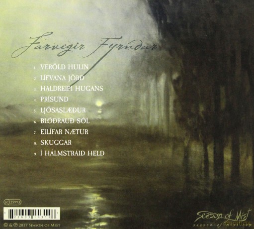 Audn: Farvegir Fyrndar (digipack) [CD]