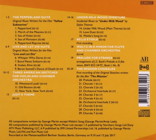 George Martin: The Film Scores And Original Orchestral Music (digipack) [CD]