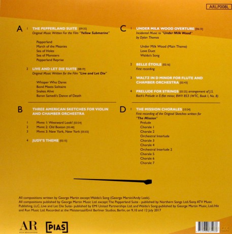 George Martin: The Film Scores And Original Orchestral Music [2xWinyl]