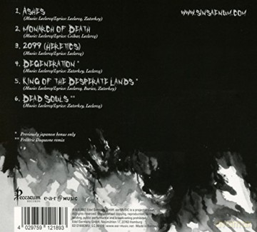 Sinsaenum: Ashes (digipack) [CD]