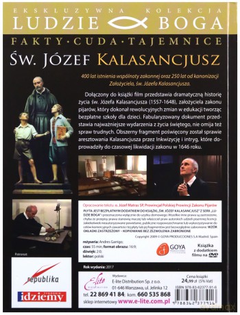 Św. Józef Kalasancjusz (Ludzie Boga) (booklet) [DVD]