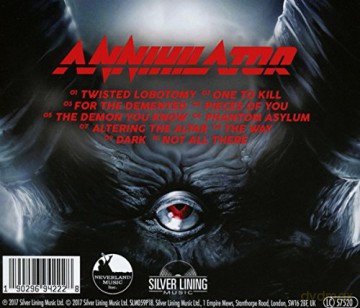 Annihilator: For The Demented [CD]