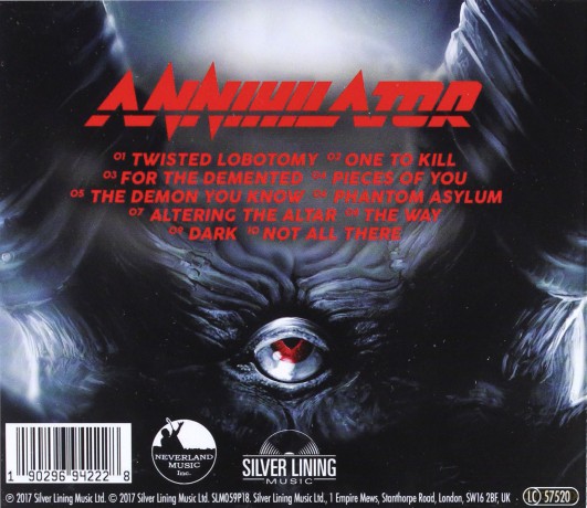 Annihilator: For The Demented [CD]