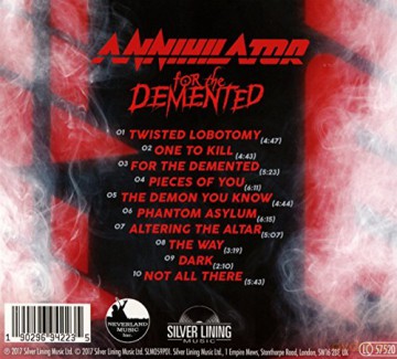Annihilator: For The Demented (digipack) [CD]