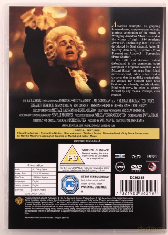Amadeus [DVD]