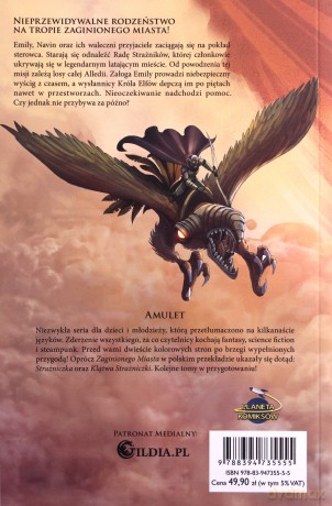 Amulet (Tom 3) Zaginione miasto - Kazu Kibuishi [KOMIKS]
