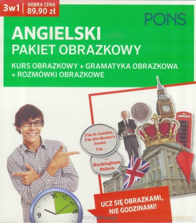 Angielski pakiet obrazkowy 3w1 [KSIĄŻKA]