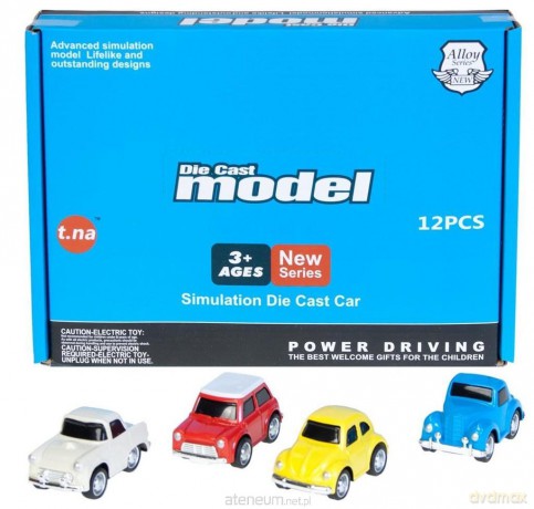 Auto metalowe retro 7 cm