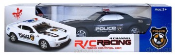 Auto zdalnie sterowane policja