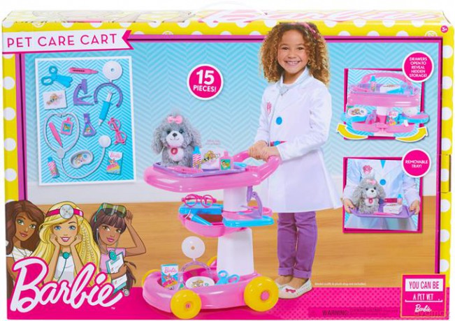 Barbie zestaw opiekunki zwierząt