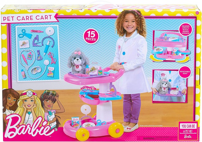 Barbie zestaw opiekunki zwierząt