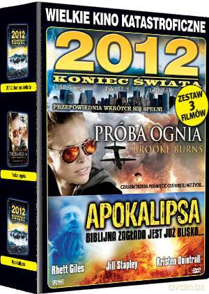 Wielkie kino katastroficzne: 2012. Koniec świata / Próba ognia / Apokalipsa [BOX] [3DVD]