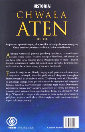 Chwała Aten. Dzieje najwspanialszej cywilizacji - Anthony Everitt [KSIĄŻKA]