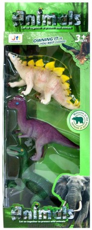 Dinozaur 15 cm 3 el. [FIGURKA]