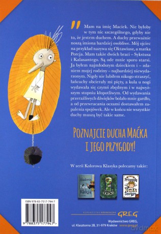 Duch starej kamienicy kolor - Anna Onichimowska [KSIĄŻKA]