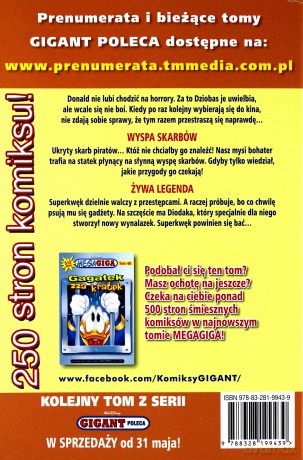 Gigant Poleca (Tom 205) Dwa zuchy i duchy [KOMIKS]