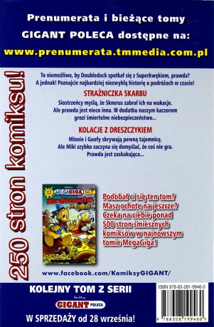 Gigant Poleca (Tom 207) Doubleduck kontra Superkwęk [KOMIKS]