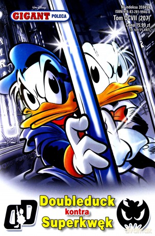 Gigant Poleca (Tom 207) Doubleduck kontra Superkwęk [KOMIKS]