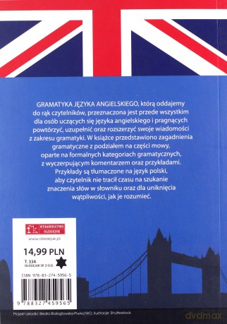 Gramatyka. Język angielski. Teoria, przykłady - Iwona Kienzler [KSIĄŻKA]