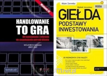 Handlowanie to gra + Giełda. Podstawy inwestowania - Wojciech Haman, Jerzy Gut [KSIĄŻKA]